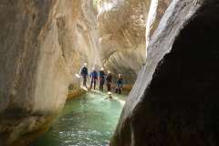 Somptueux canyon des Alpes maritimes